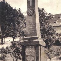 Ferrette 68 le monument aux morts cpa