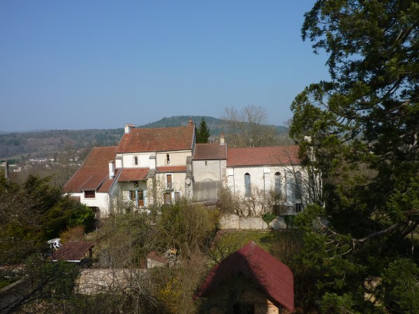 Fleurey-sur-Ouche (Côte d'Or) L'église du prieuré aujourd'hui