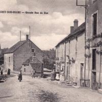 La grande rue du bas CPA