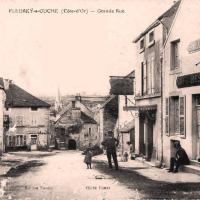 La grande rue du haut CPA