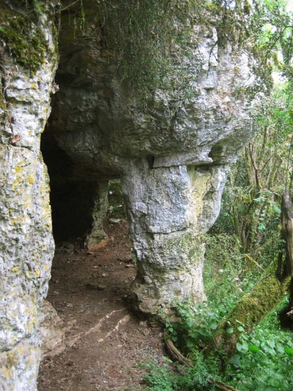 Fleurey-sur-Ouche (Côte d'Or) La grotte de Morcueil