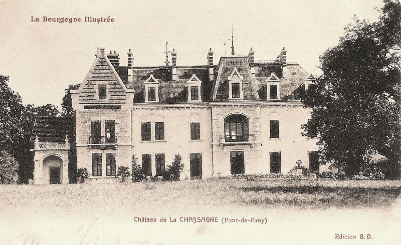 Fleurey-sur-Ouche (Côte d'Or) Le château La Chassagne CPA