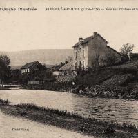 Le moulin à vent et le canal CPA