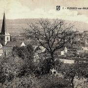 Fleurey-sur-Ouche (Côte d'Or) Vue générale CPA