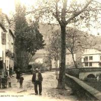 Le pont (cpa)
