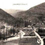 Fondamente aveyron cpa vue generale en 1910