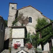 L' église et la fontaine