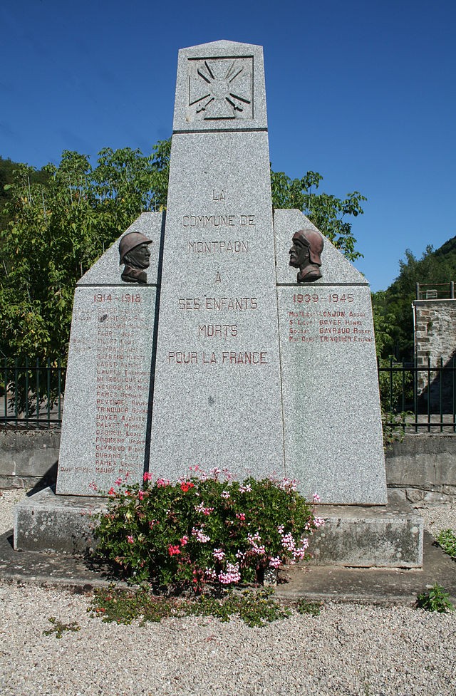 Fondamente aveyron monument aux morts