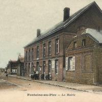 Fontaine au pire 59 la mairie cpa