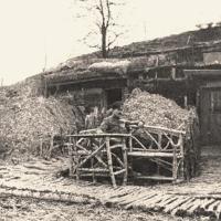 Fontaine-en-Dormois (51) 1914-1918, abri allemand CPA