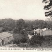 Fontaine-en-Dormois (51) La Mairie CPA