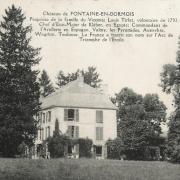 Fontaine-en-Dormois (51) Le château CPA