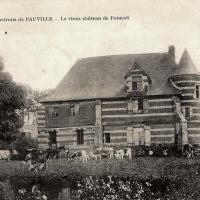 Foucart seine maritime manoir de caumare cpa