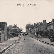 Fours (Nièvre) La Mairie CPA