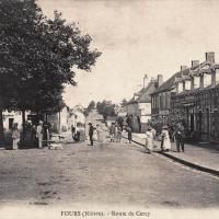 La route de Cercy CPA