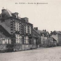 La route de Montambert CPA