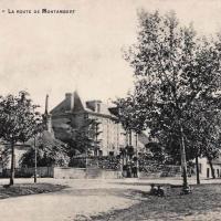 La route de Montambert CPA