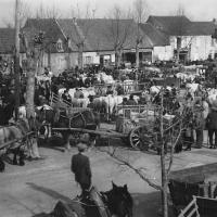 Le champ de foire CPA