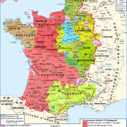 La France en 1180