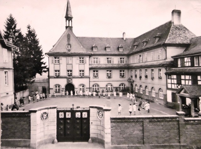 Friedolsheim 67 couvent et ecole menagere CPA
