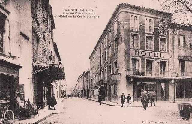 Hôtel de la Croix Blanche, cpa 