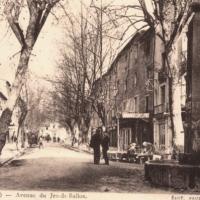 Rue du jeu de ballon, cpa