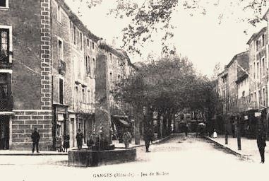 Rue du jeu de ballon, cpa