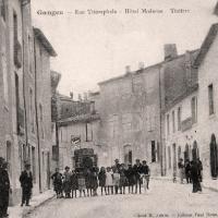 Rue triomphale, cpa