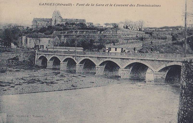Ganges (Hérault) Le pont neuf CPA