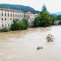 Pont vieux, inondations 2011