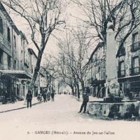 Rue du jeu de ballon, cpa