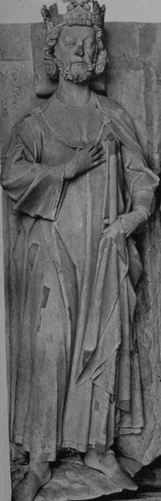 Gisant de Robert II à Saint-Denis