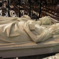 Gisants de Robert II et Constance d'Arles à Saint-Denis