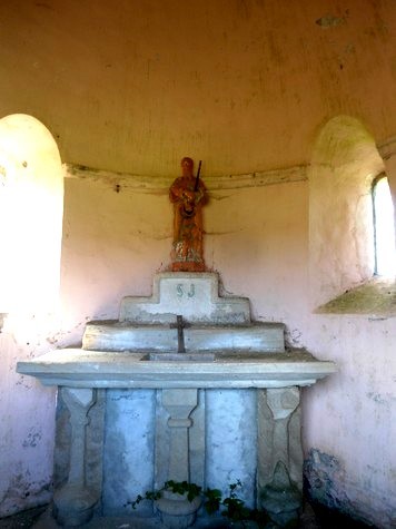 Gissac aveyron chapelle saint jacques choeur