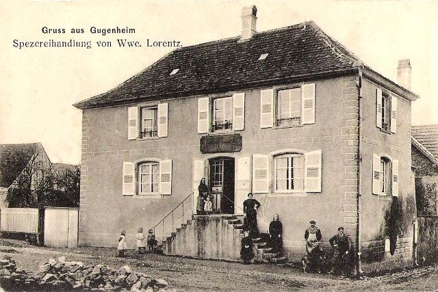 Gougenheim 67 la rue merciere cpa