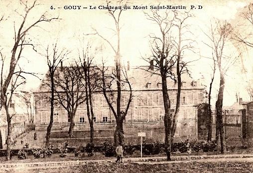 Gouy (Aisne) CPA Château