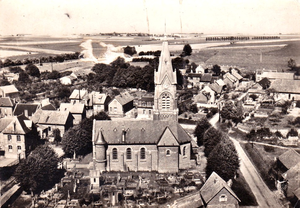 Gouy (Aisne) CPA Eglise