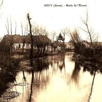 Gouy (Aisne) CPA L'Escaut