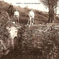 Gouy (Aisne) CPA L'Escaut