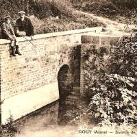 Gouy (Aisne) CPA L'Escaut