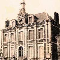 Gouy (Aisne) CPA Mairie en 1905