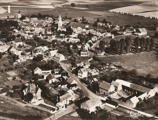 Gouy (Aisne) CPA vue générale