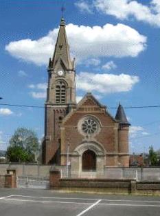 Gouy (Aisne) Eglise Saint Médart