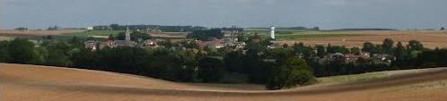 Gouy (Aisne) panorama