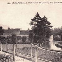 Grainville la teinturiere seine maritime l hospice les jardins cpa