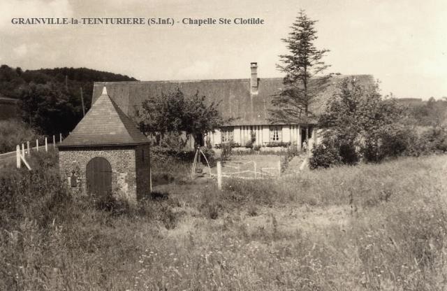 Grainville la teinturiere seine maritime la chapelle sainte clotilde cpa