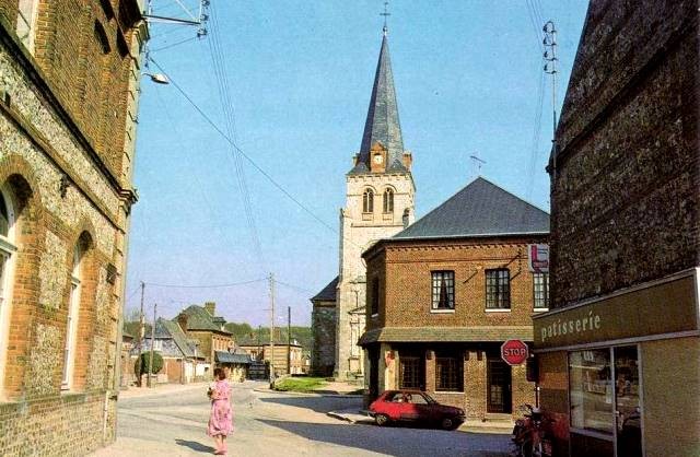 Grainville la teinturiere seine maritime la rue principale