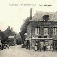 Grainville la teinturiere seine maritime le cafe hautot cpa