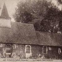 Grand camp seine maritime chapelle de saint sylvestre cpa