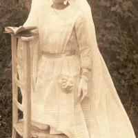 Marcelle Renée Gransard, communion solennelle à Ancourteville en 1933 